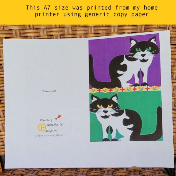 Product Image and Link for “Crazy for Cats” printable art cards