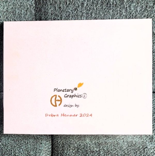 Product Image and Link for Hand printed/hand embellished risograph art cards