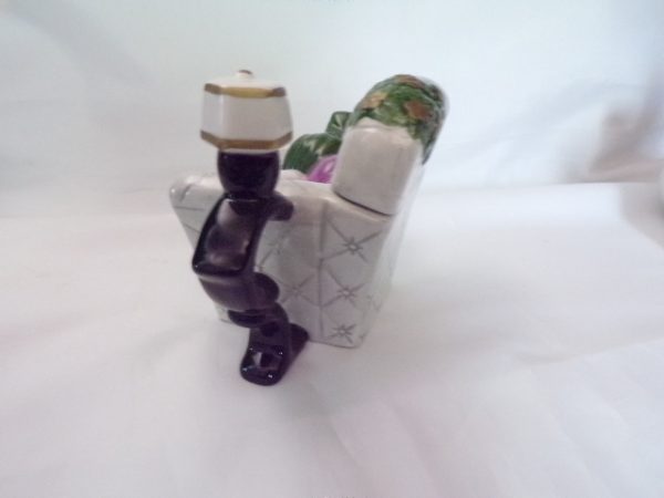 Product Image and Link for Adorable Kitten in Comfy Chair Porcelain Tea Pot