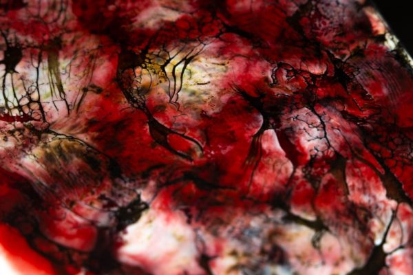 Product Image and Link for Heart – Encaustic Painting