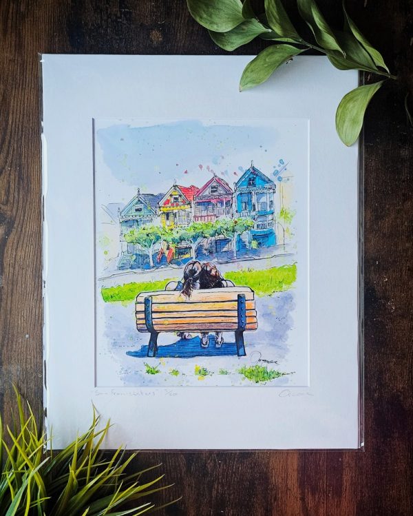 Product Image and Link for “San Fran-sisters” – Limited Edition Art Print