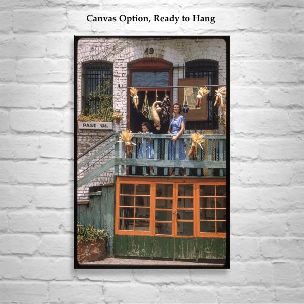 Product Image and Link for Historic Olvera Street, Los Angeles – Charming Vintage Photography Print | California Travel Wall Art | Old Town LA Décor