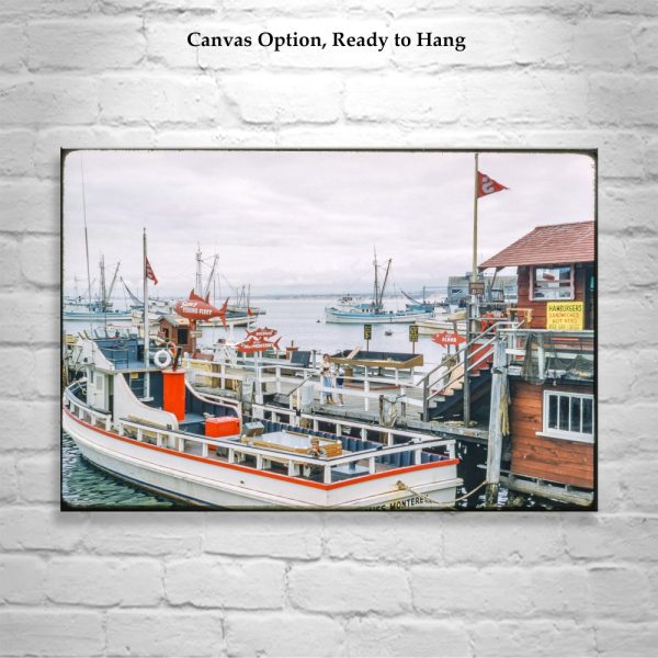 Product Image and Link for Monterey Bay Midcentury Art Photograph as Vintage Wall Decor for Home or Office