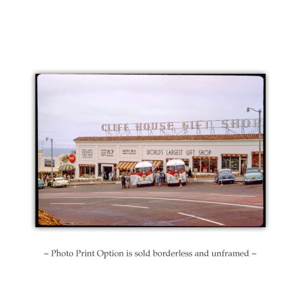Product Image and Link for Vintage Cliff House San Francisco Photo Print – Historic California Wall Decor