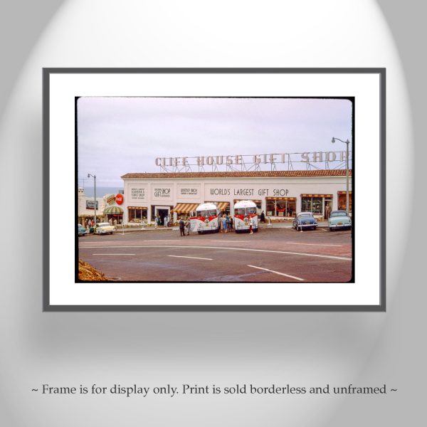 Product Image and Link for Vintage Cliff House San Francisco Photo Print – Historic California Wall Decor