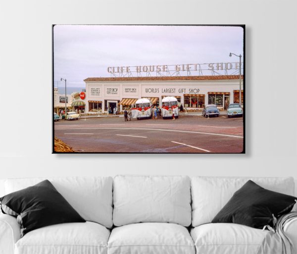 Product Image and Link for Vintage Cliff House San Francisco Photo Print – Historic California Wall Decor
