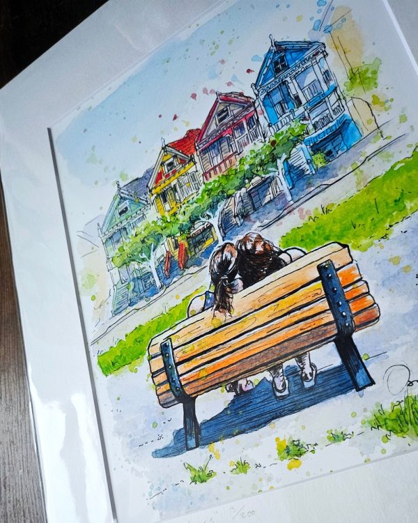 Product Image and Link for “San Fran-sisters” – Limited Edition Art Print