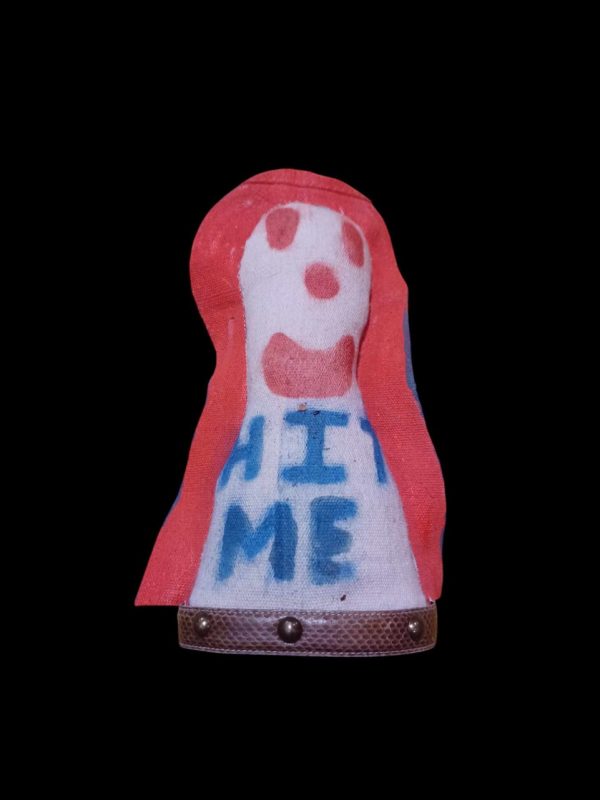 Product Image and Link for OOAK Hit Me PUNK Doll Carnival Knockdown 10 1/2 in tall