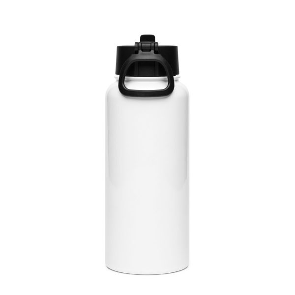 Product Image and Link for Stainless steel water bottle with a straw lid