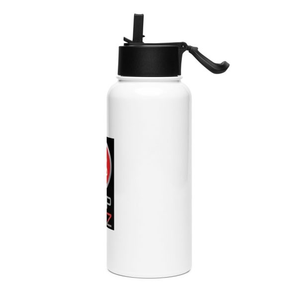 Product Image and Link for Stainless steel water bottle with a straw lid