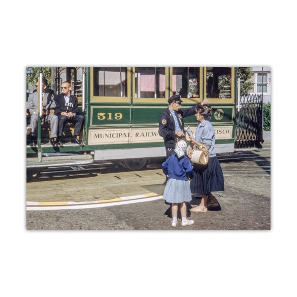Product Image and Link for Cable Car Photograph in Vintage San Francisco California Photo Print