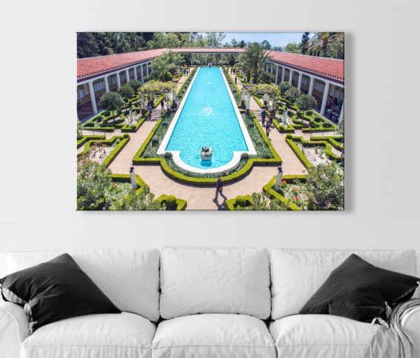 Product Image and Link for Getty Villa Museum Pacific Palisades Malibu California Art Print | Wall Decor for Home or Office