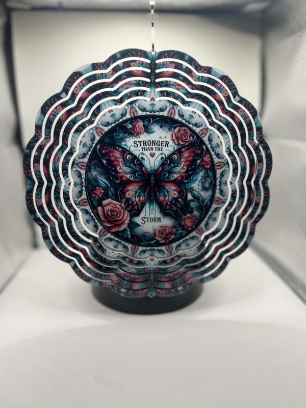 Product Image and Link for Stronger than the Storm 8” windspinners