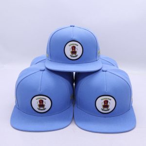 Product Image and Link for Custom Made TOWN KAT APPAREL “Sky Blue” Snapback 6 Panel Hats
