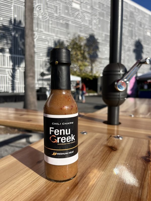 Product Image and Link for CHILI CHARM Fenugreek Mild| Med| Hot Sauce (5oz)