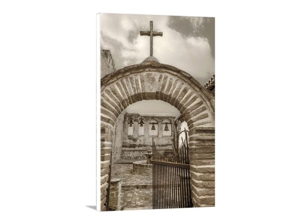 Product Image and Link for Mission San Juan Capistrano Art Print | Old California Wall Decor for Home