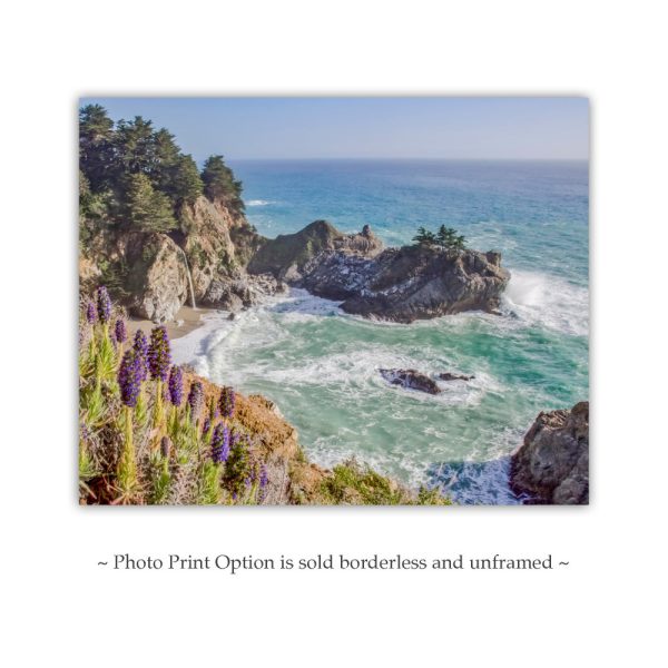 Product Image and Link for Big Sur Photography Art Print at McWay Falls California Coast