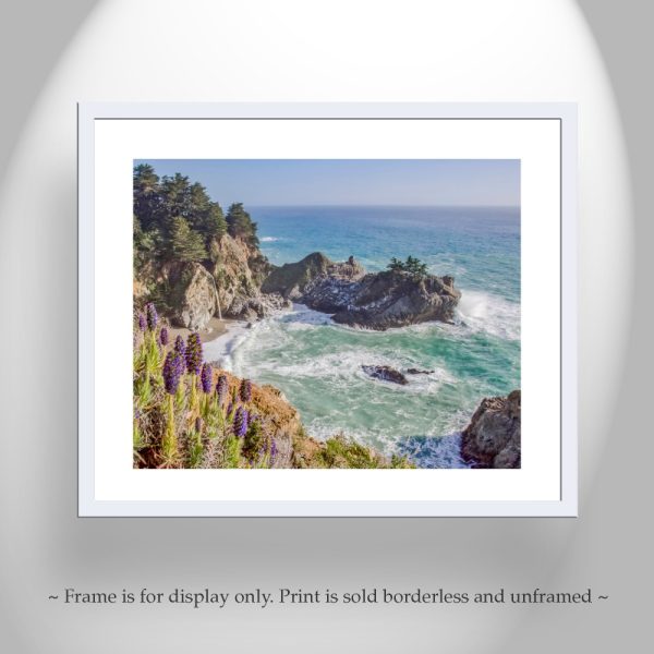 Product Image and Link for Big Sur Photography Art Print at McWay Falls California Coast