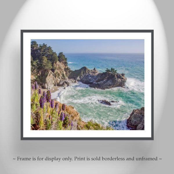Product Image and Link for Big Sur Photography Art Print at McWay Falls California Coast