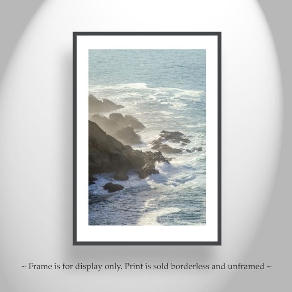 Product Image and Link for Point Reyes Northern California Coast Art Print | Seascape Wall Decor for Home or Office