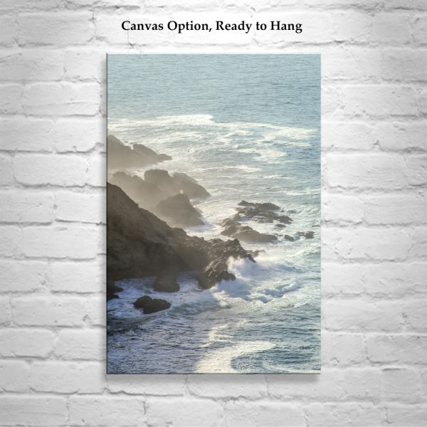 Product Image and Link for Point Reyes Northern California Coast Art Print | Seascape Wall Decor for Home or Office