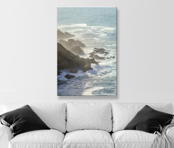 Product Image and Link for Point Reyes Northern California Coast Art Print | Seascape Wall Decor for Home or Office