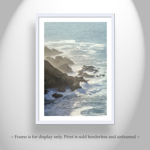 Product Image and Link for Point Reyes Northern California Coast Art Print | Seascape Wall Decor for Home or Office