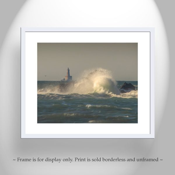 Product Image and Link for Crescent City California Art Print with Point Saint George Reef Lighthouse