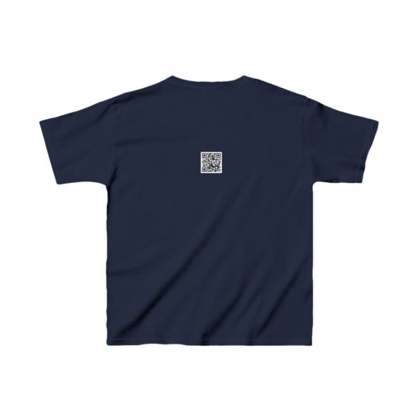 Product Image and Link for EYC Kids Inspirational Tee – “Love Your Self” with QR Design
