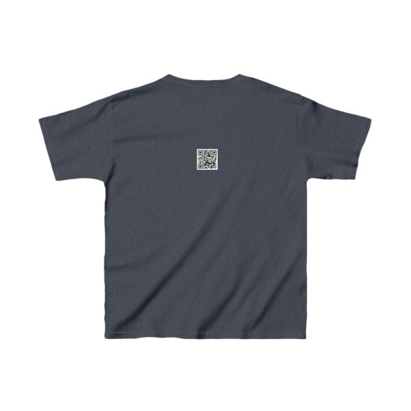 Product Image and Link for EYC Kids Inspirational Tee – “Love Your Self” with QR Design