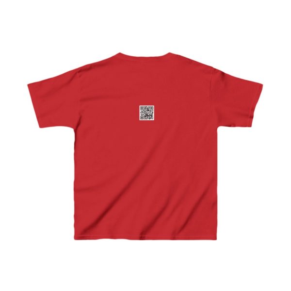 Product Image and Link for EYC Kids Inspirational Tee – “Love Your Self” with QR Design