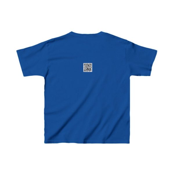 Product Image and Link for EYC Kids Inspirational Tee – “Love Your Self” with QR Design