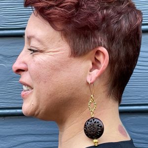 Product Image and Link for Indian Rosewood bead dangle