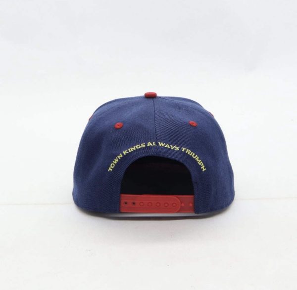 Product Image and Link for Custom Made “TOWN KAT Red & Blue” Snapback Hats