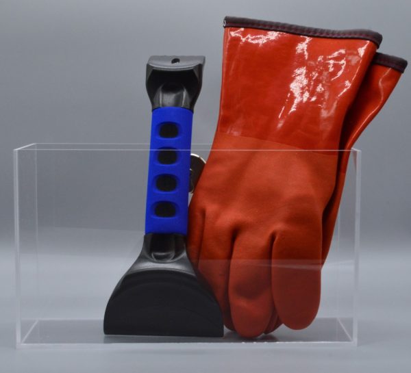 Product Image and Link for Holder and Storage for Freezer Gloves and Scraper