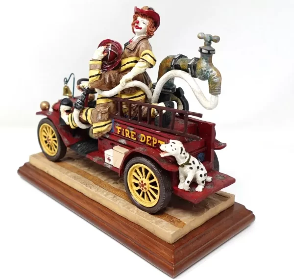 Product Image and Link for Vanmark Clowning In America ON THE JOB Clown Figure
