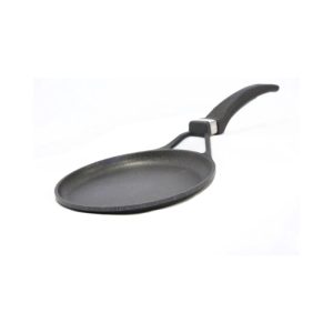 Product Image and Link for Thick Marble Cast Aluminum Round Griddle/Comal de Aluminio Fundido con Recubrimiento de Marmol