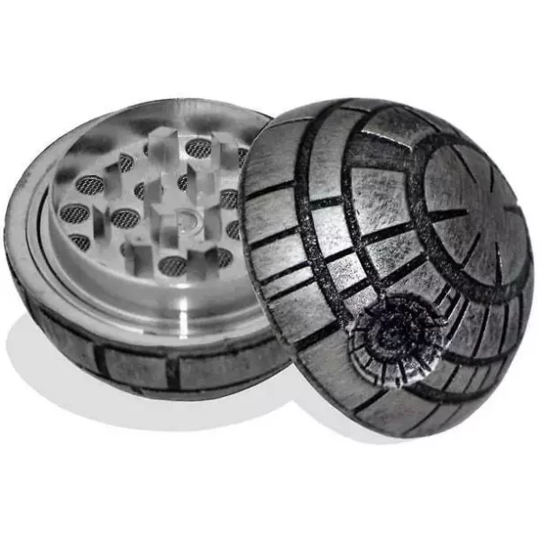 Product Image and Link for Death Star Hand Herb Spice Grinder 3 Piece Star Wars