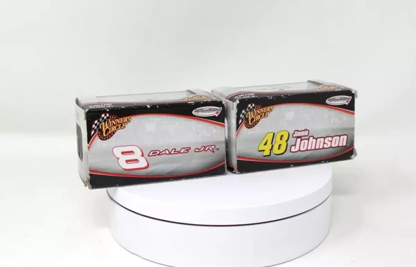 Product Image and Link for WINNERS CIRCLE 1/87 NASCAR #8 Dale Jr. and #48 Jimmie Johnson
