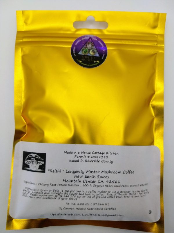Product Image and Link for Herbal Coffee Reishi Mushroom Blend