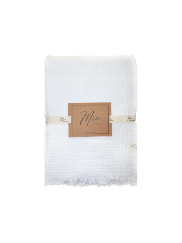Product Image and Link for Mia Blanket – Ivory