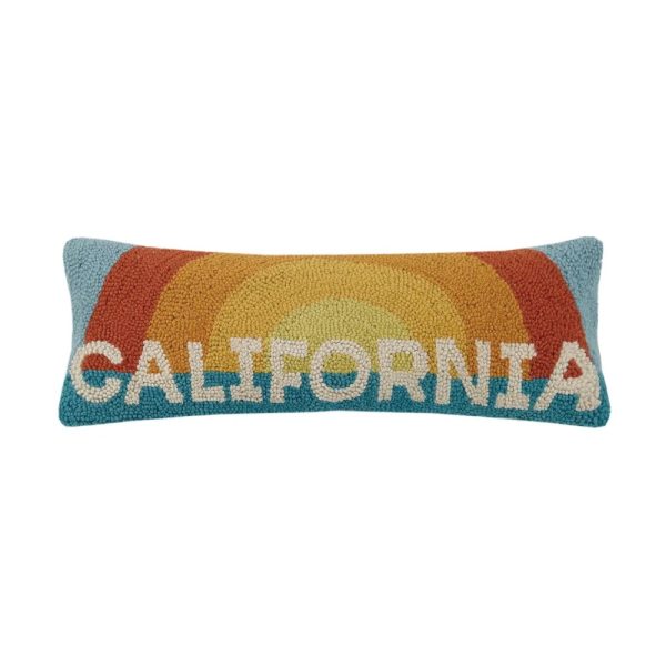 Product Image and Link for Peking Handicraft ‘California’ rainbow pillow