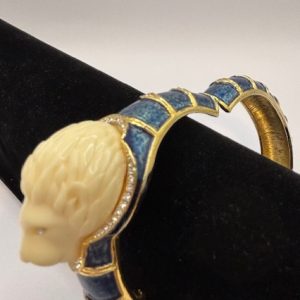 Product Image and Link for Hattie Carnegie Lion Bracelet