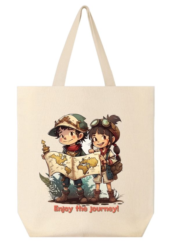 Product Image and Link for ENJOY THE JOURNEY EVERYDAY CANVAS TOTE