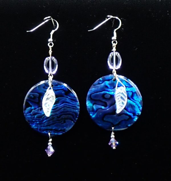 Product Image and Link for Paua Shell Earring