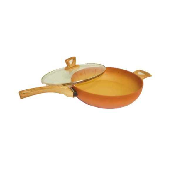 Product Image and Link for Non-Stick 12″ Terracotta Wok/Sarten Wok para Saltear de 30cm