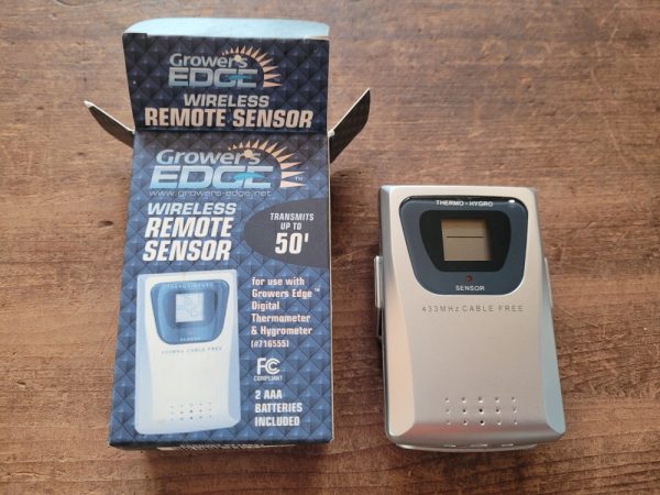 Product Image and Link for Grower’s Edge Wireless Remote Sensor