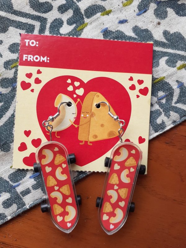 Product Image and Link for Mini Skateboard earrings