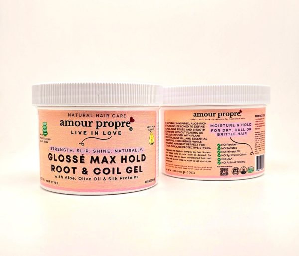 Product Image and Link for Glossé Max Hold Root & Coil Gel
with Aloe, Olive Oil & Silk Proteins