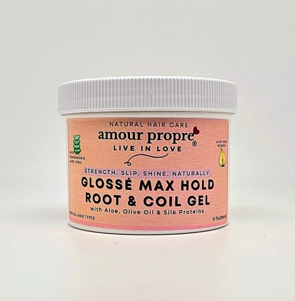 Product Image and Link for Glossé Max Hold Root & Coil Gel
with Aloe, Olive Oil & Silk Proteins